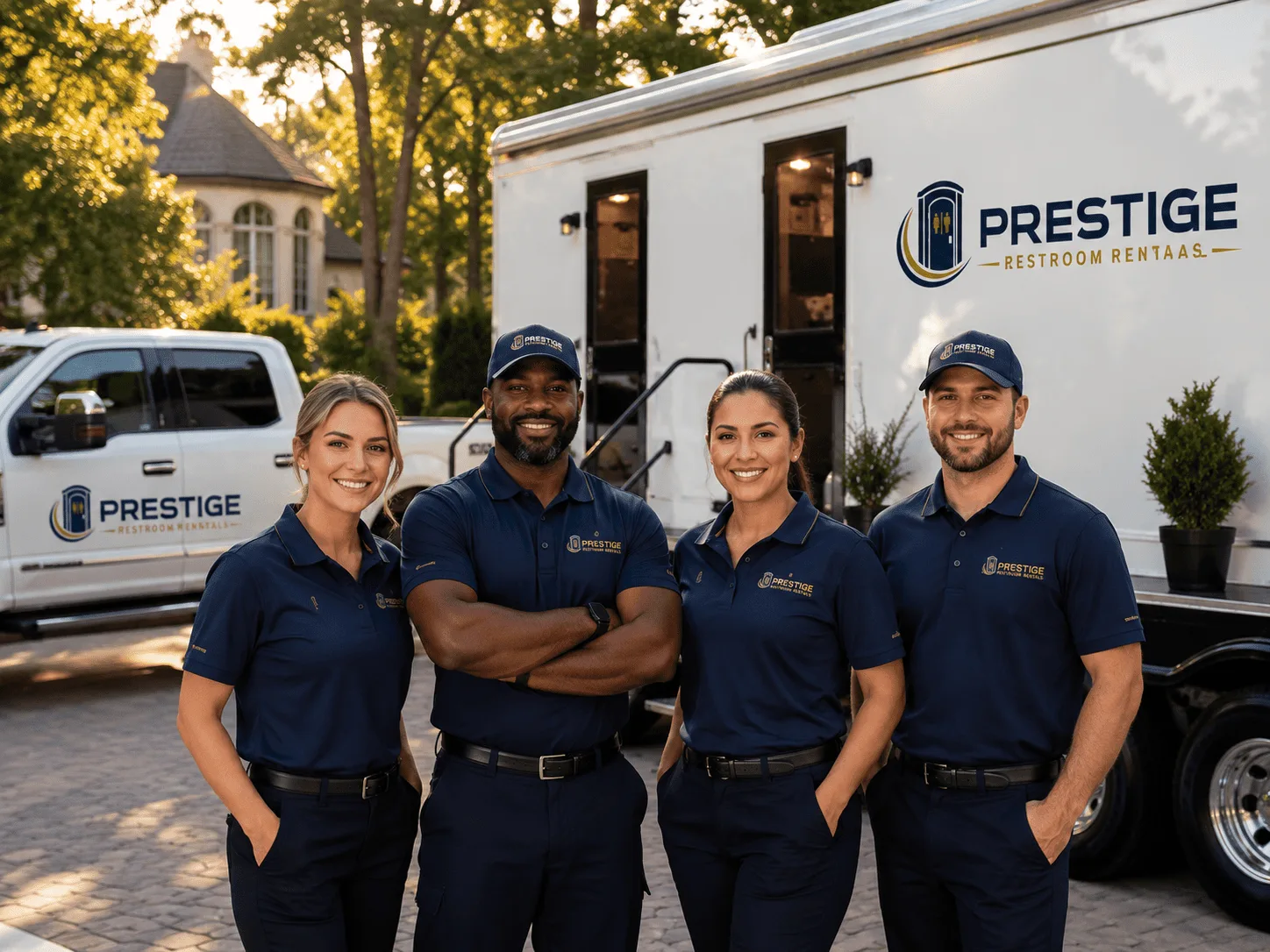 Trusted Luxury Portable Restrooms company in Hannah, ND